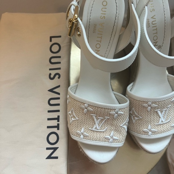 Louis Vuitton Starboard Wedge Sandal 8cm - Picture 6 of 8